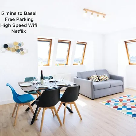 4 Min To Basel - Fully Renovated- Private Parking Space Saint-Louis (Haut-Rhin)