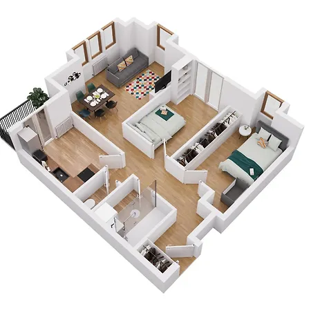 4 Min To Basel - Fully Renovated- Private Parking Space Apartamento